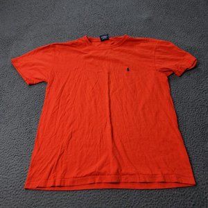 Polo Ralph Lauren  Short Sleeve Shirt Cotton Red Mens Size S Small